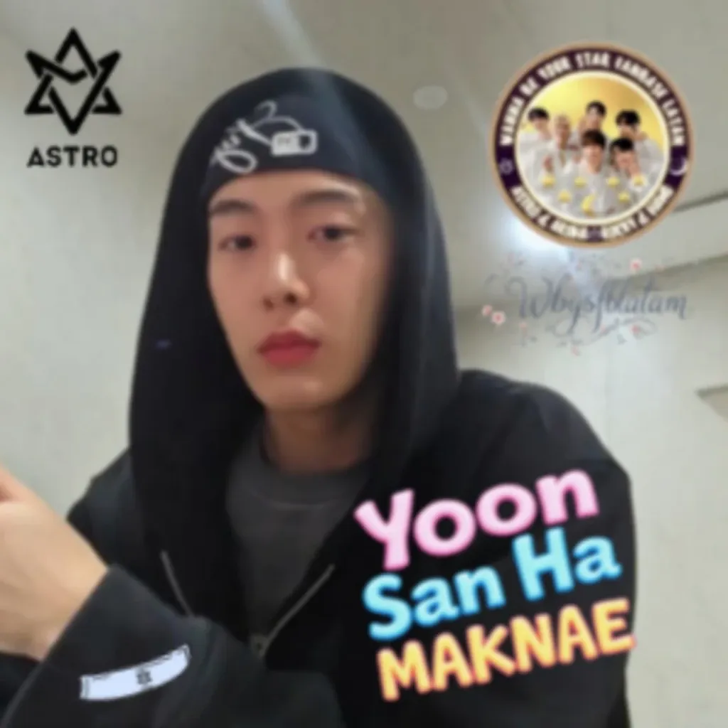 Behind-the-scenes cut of Yoon Sanha
