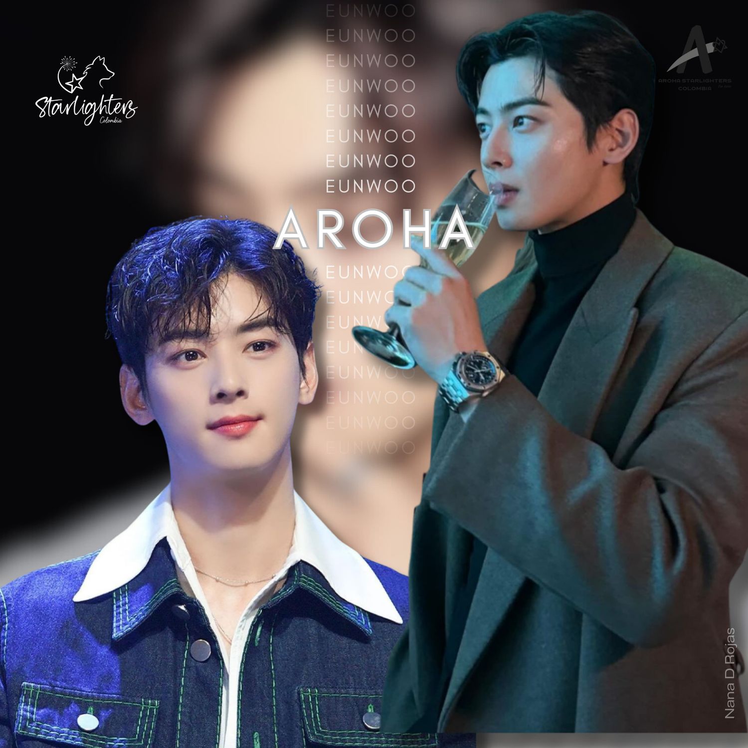 Behind-the-scenes cut of Cha Eunwoo