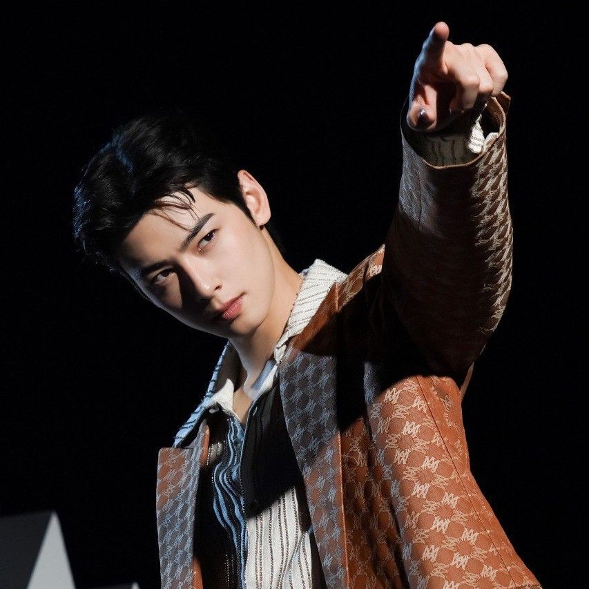 Behind-the-scenes cut of Cha Eunwoo