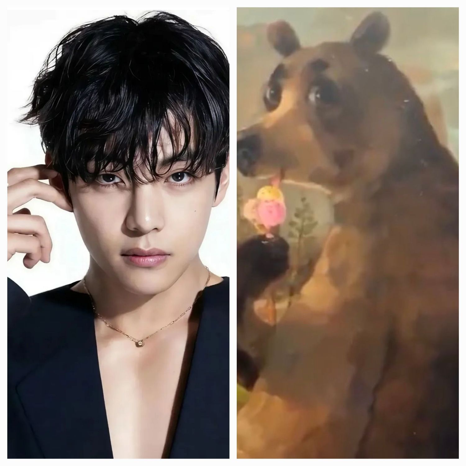 Behind-the-scenes cut of Kim Taehyung (V)