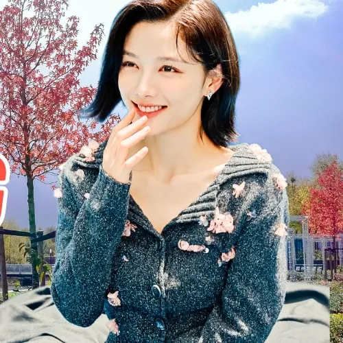 Behind-the-scenes cut of Kim Youjung
