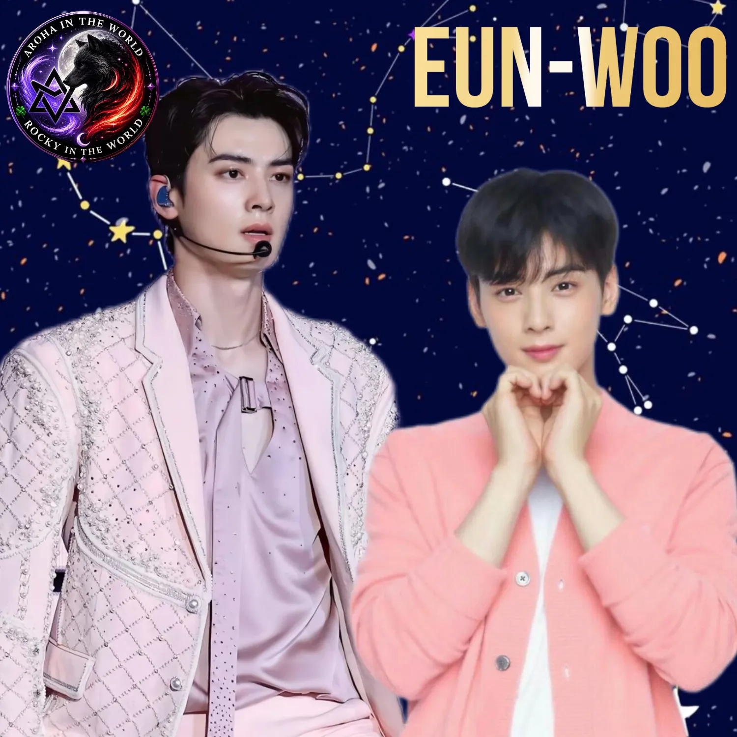 Recent activity shot of Cha Eunwoo
