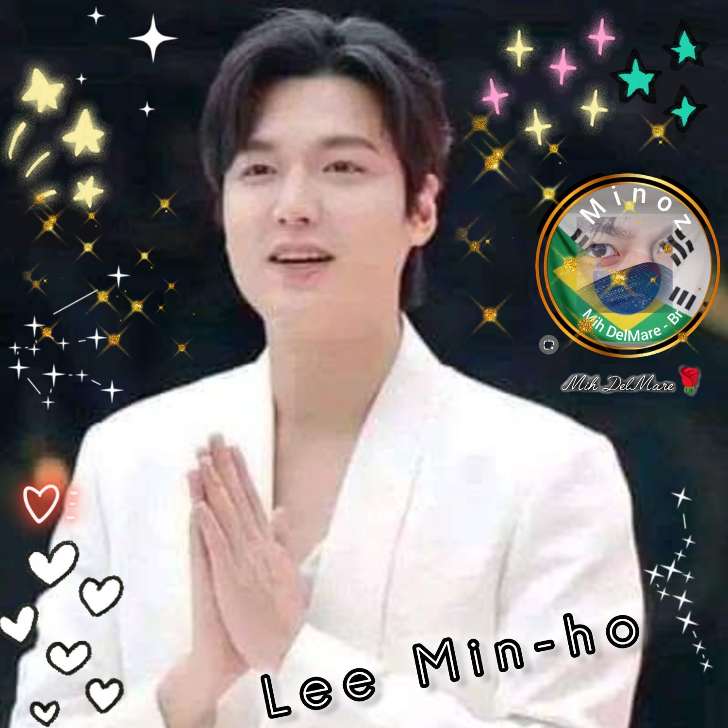 粉絲拍下的李敏鎬瞬間