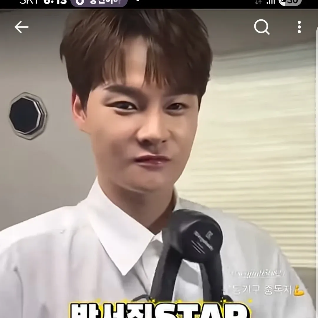 박서진의 비하인드 컷