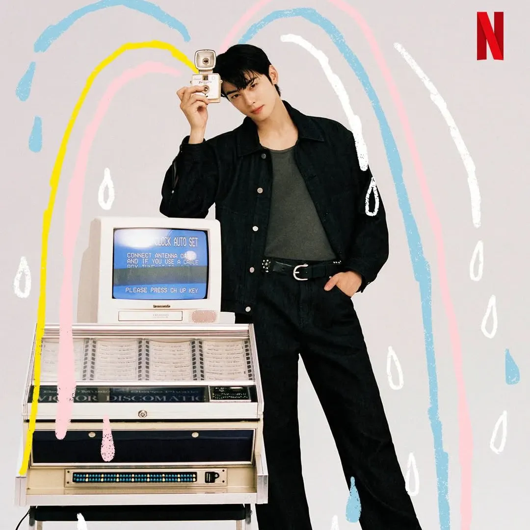 Recent activity shot of Cha Eunwoo