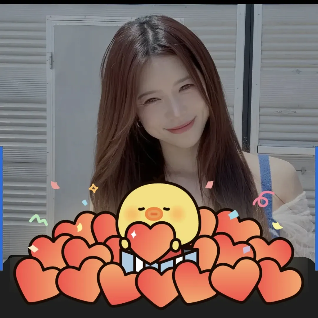 Behind-the-scenes cut of Yang Jieun