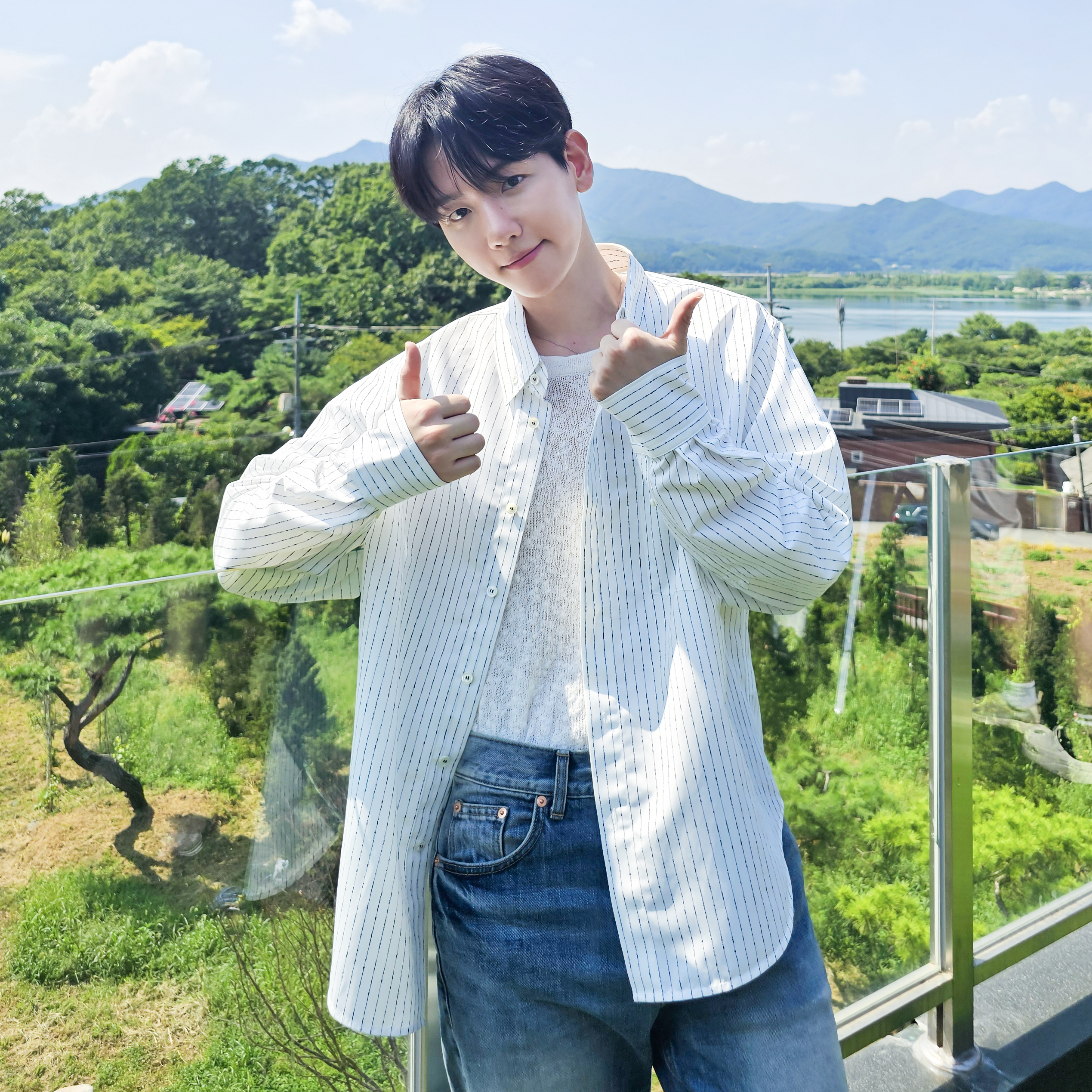 Behind-the-scenes cut of Baekhyun