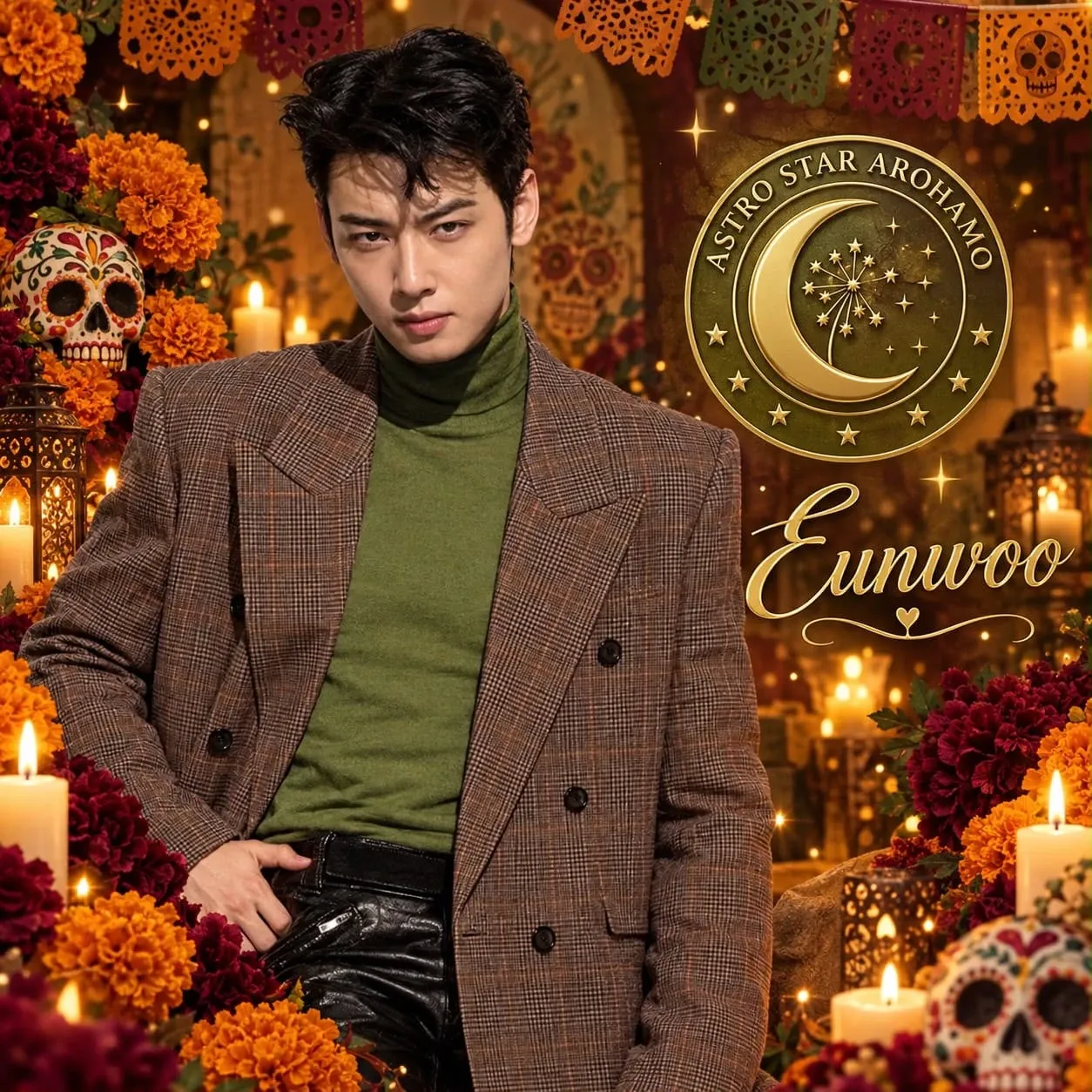 Behind-the-scenes cut of Cha Eunwoo