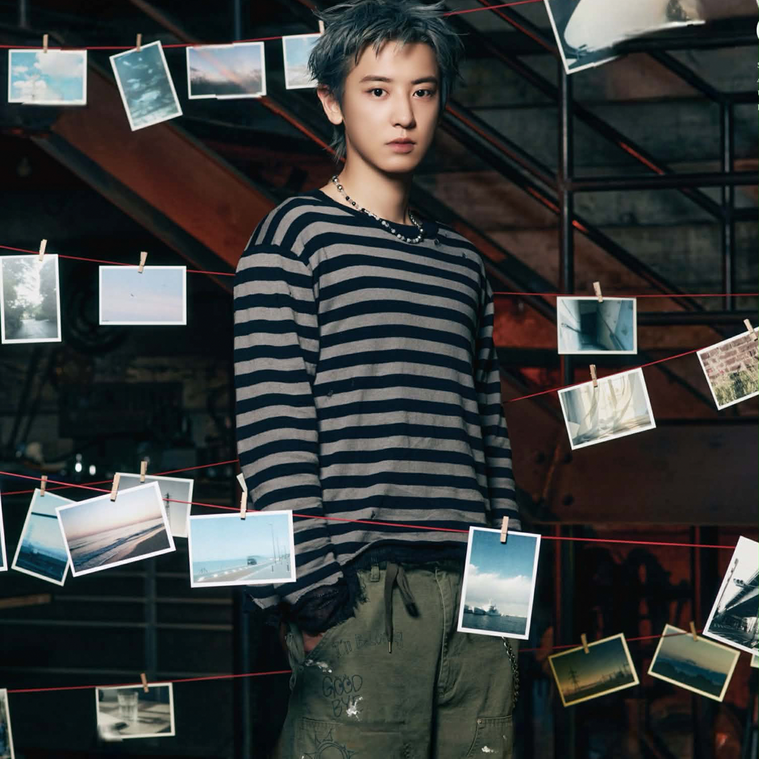 Behind-the-scenes cut of Chanyeol
