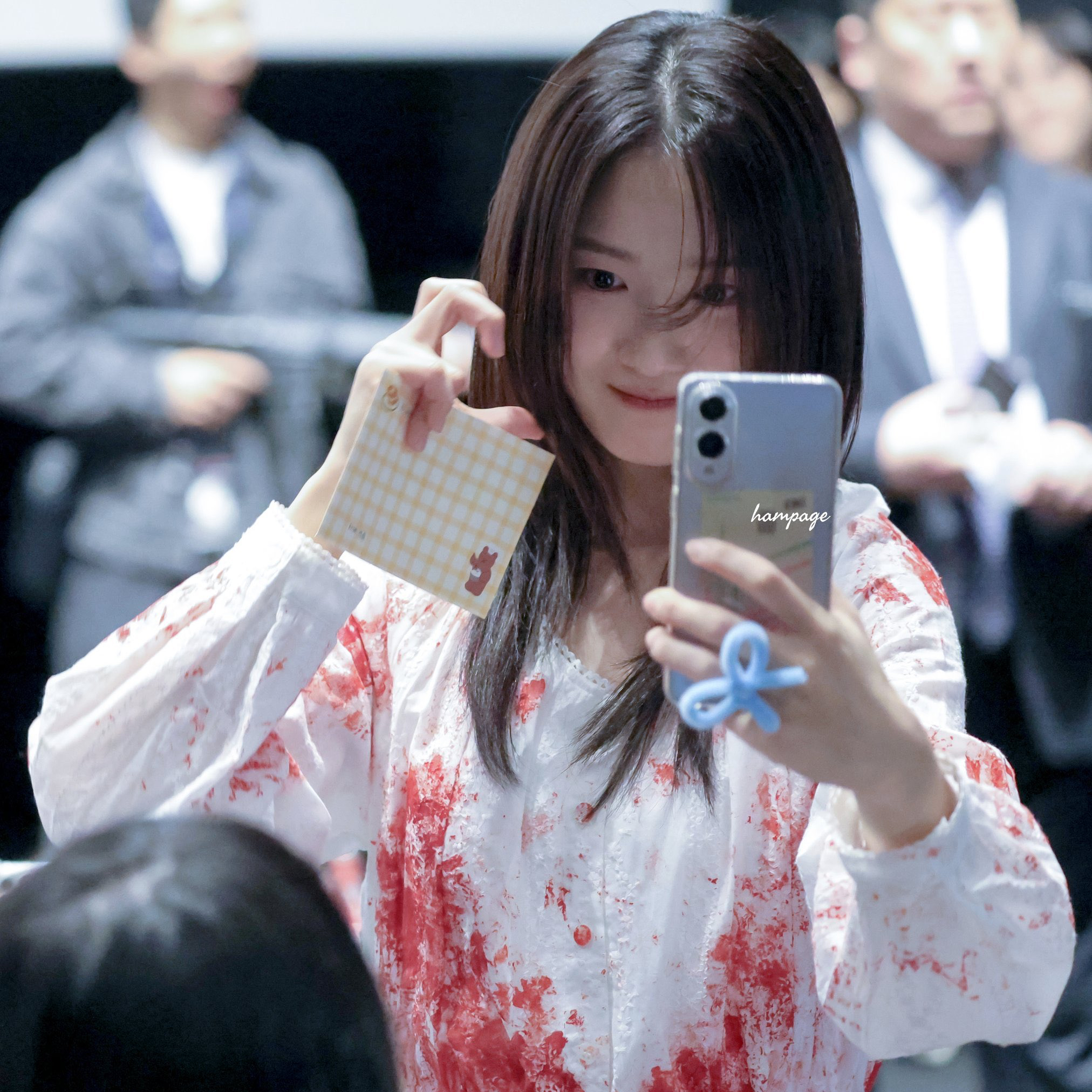 A moment captured by a fan of Kim Hyeyoon