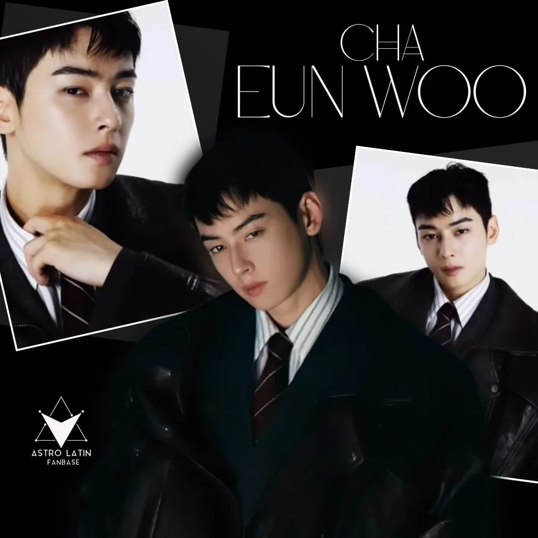 Behind-the-scenes cut of Cha Eunwoo