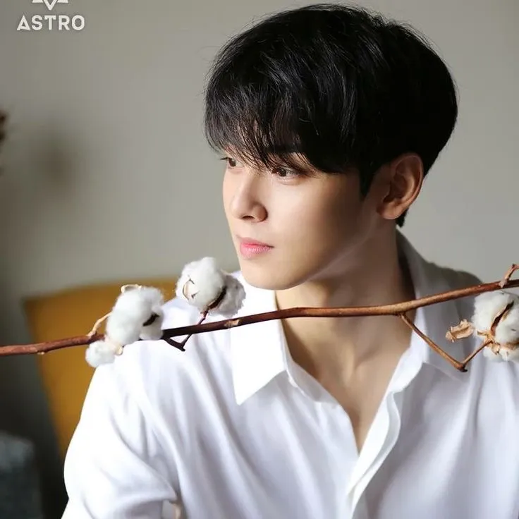 A moment captured by a fan of Cha Eunwoo
