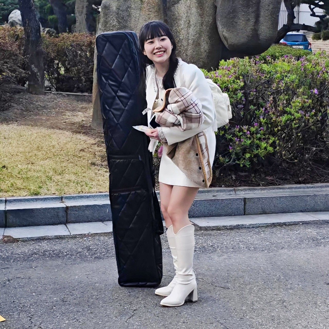 A moment captured by a fan of Hong Seongyun