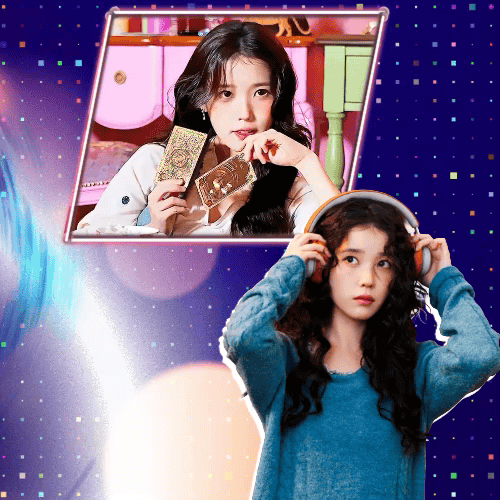 아이유의 비하인드 컷