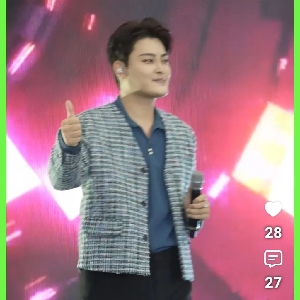 Recent activity shot of Kim Kyungmin
