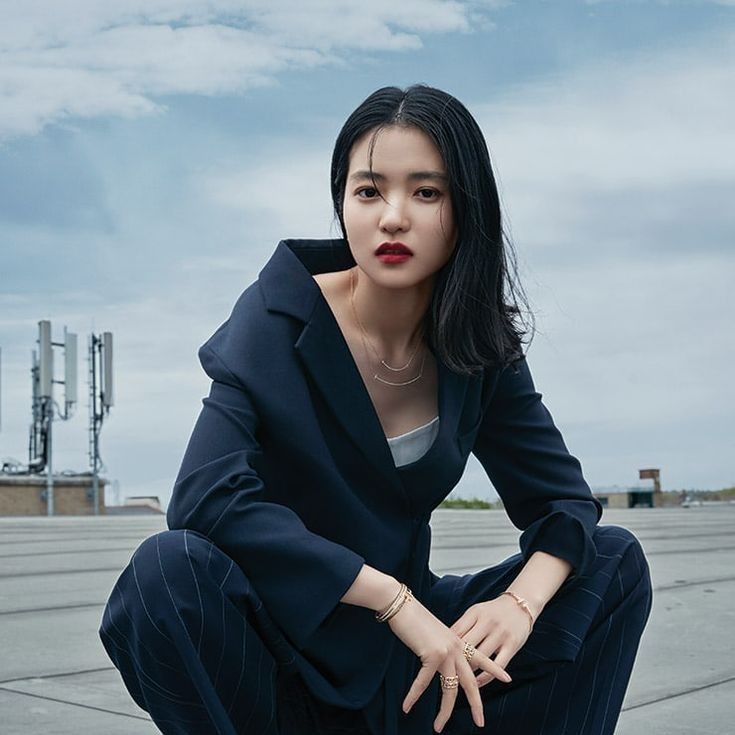 Behind-the-scenes cut of Kim Taeri