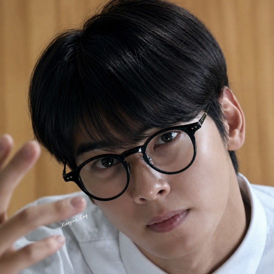 A moment captured by a fan of Cha Eunwoo