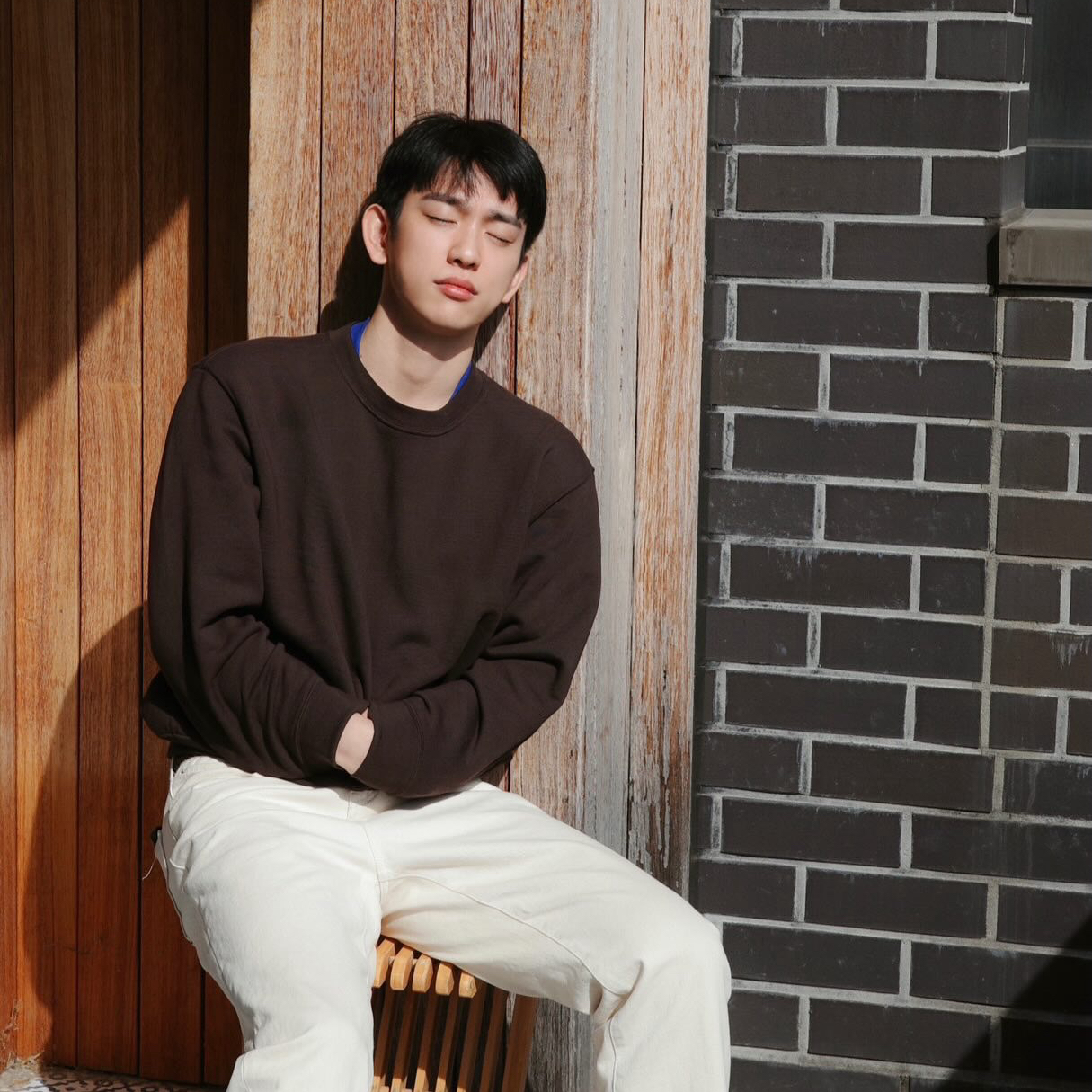 粉丝拍下的朴珍荣瞬间