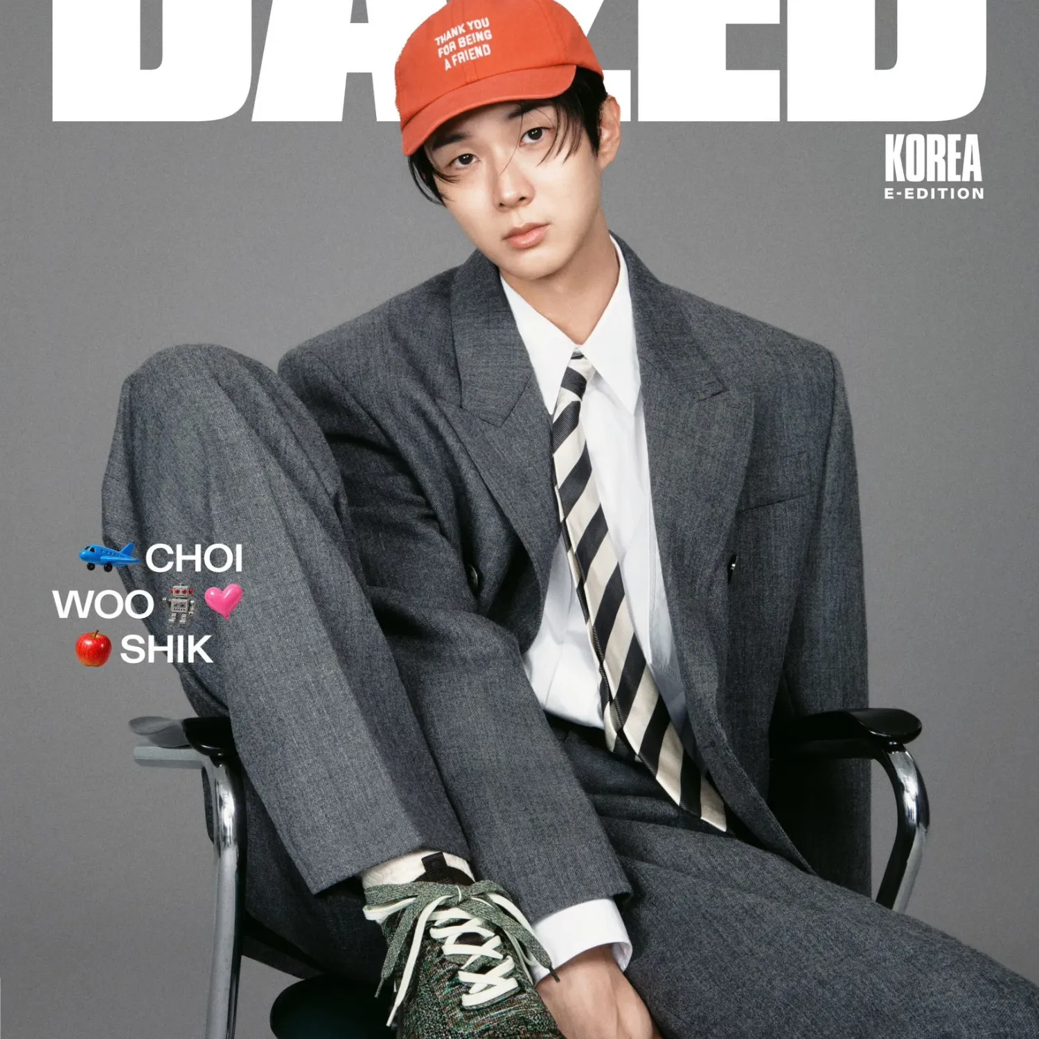 Behind-the-scenes cut of Choi Wooshik