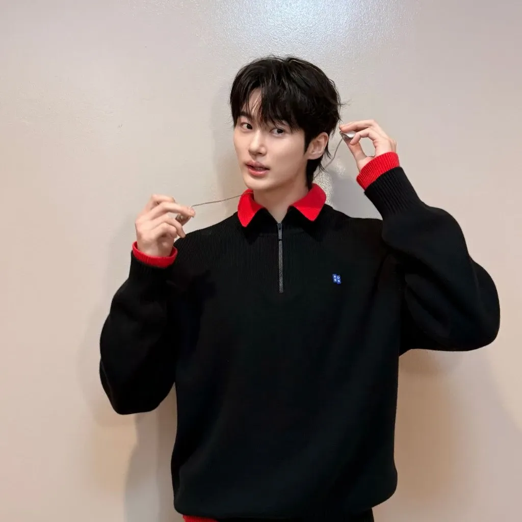 A moment captured by a fan of Byeon Wooseok