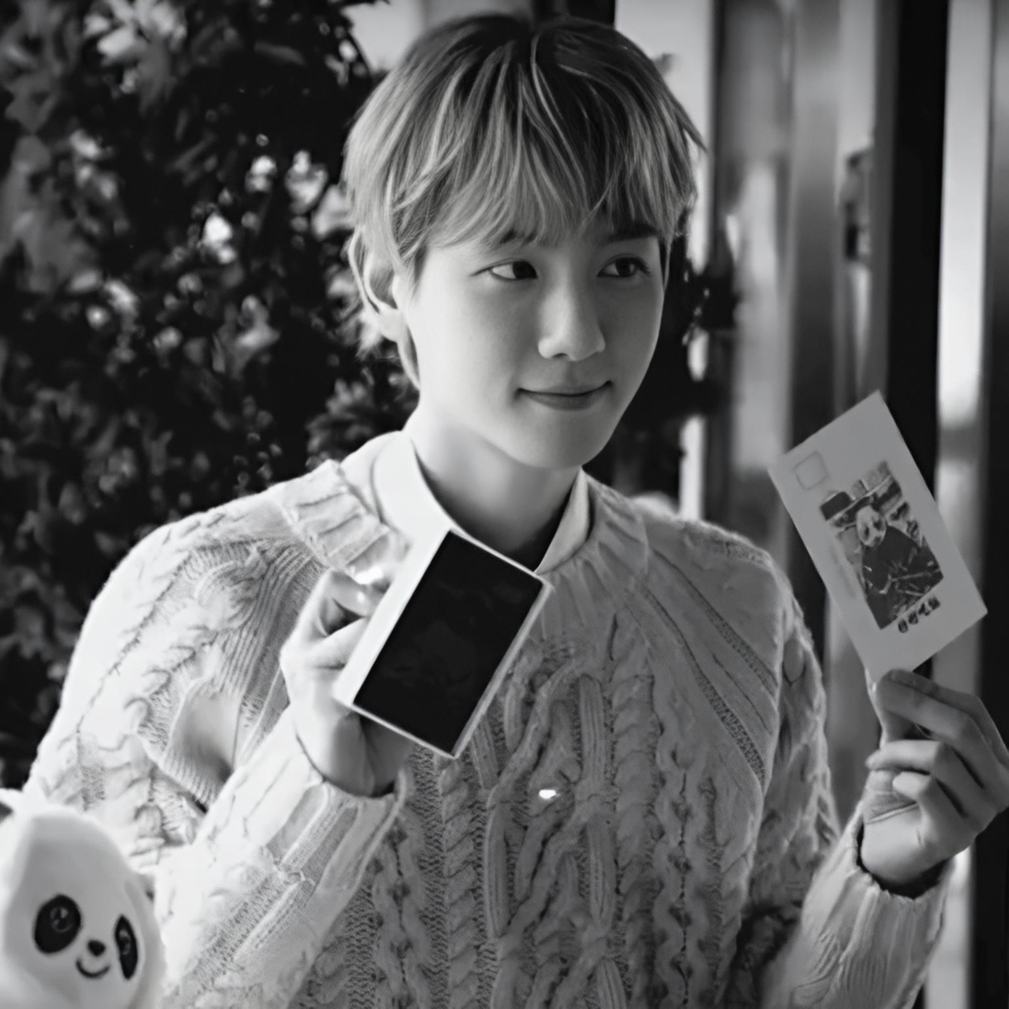 Behind-the-scenes cut of Baekhyun
