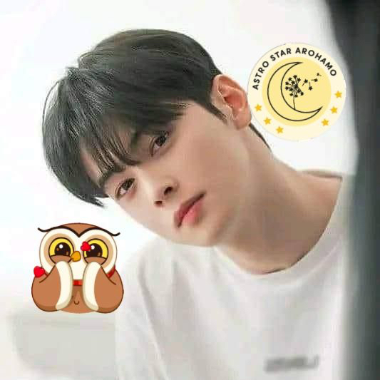 Recent activity shot of Cha Eunwoo