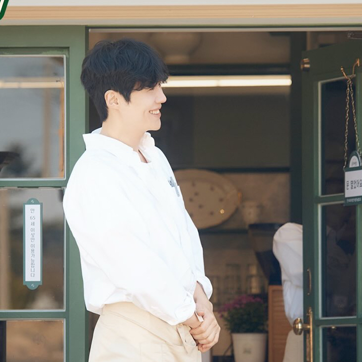 A moment captured by a fan of Kim Seonho
