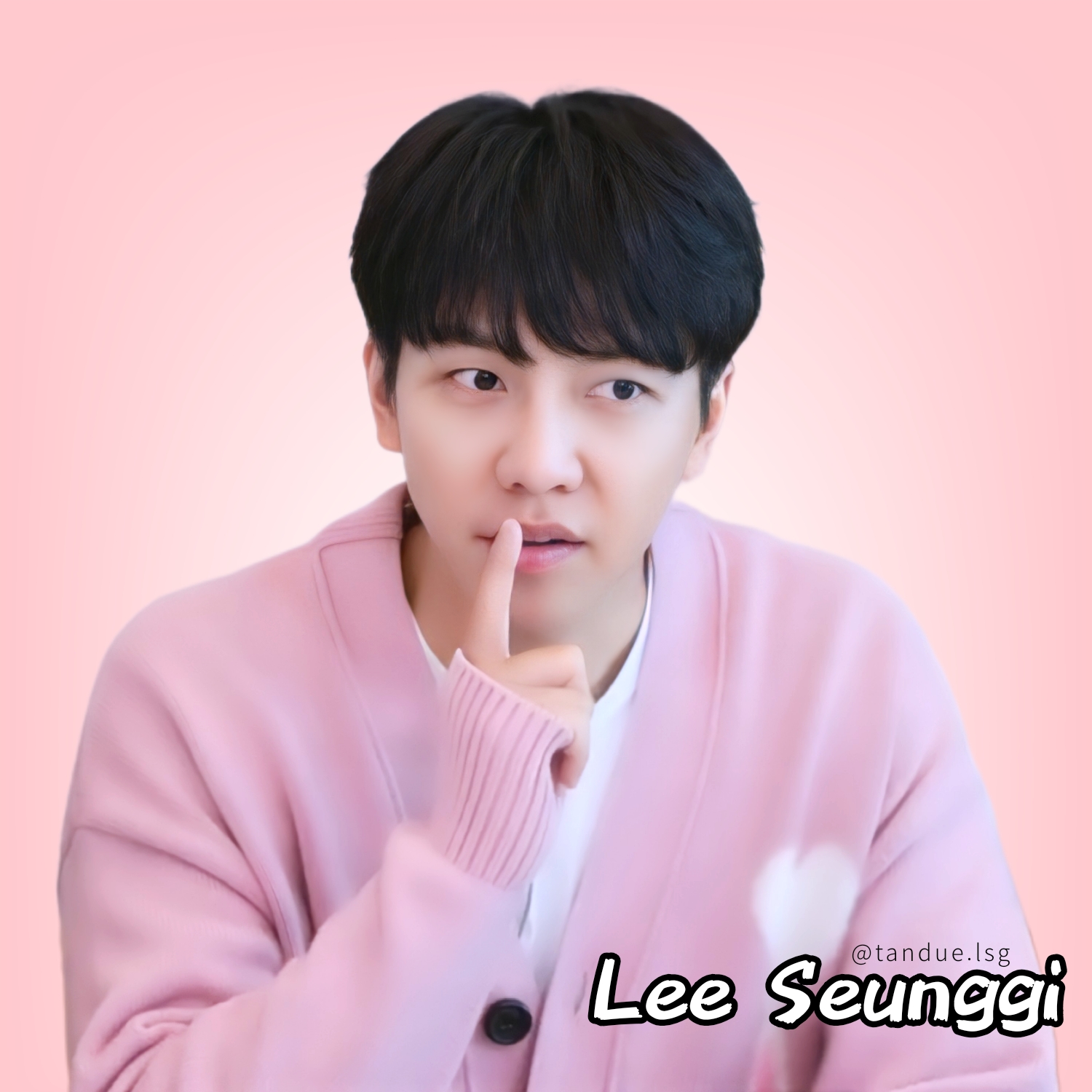 Behind-the-scenes cut of Lee Seunggi