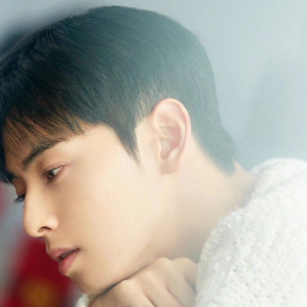 A moment captured by a fan of Cha Eunwoo
