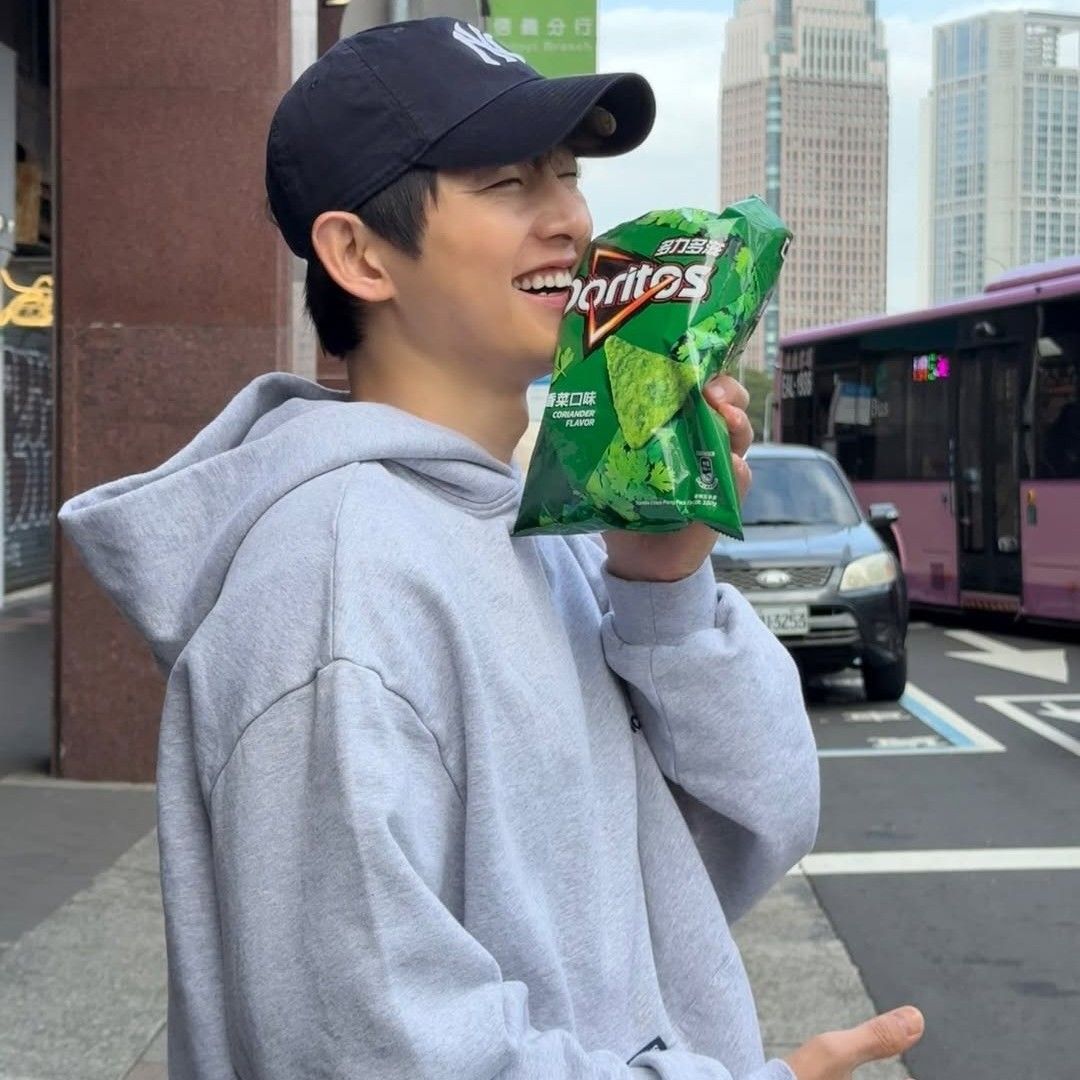 송중기 팬이 찍은 순간