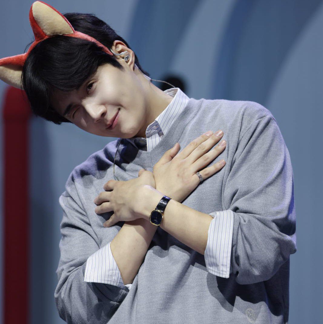 A moment captured by a fan of Kim Seonho