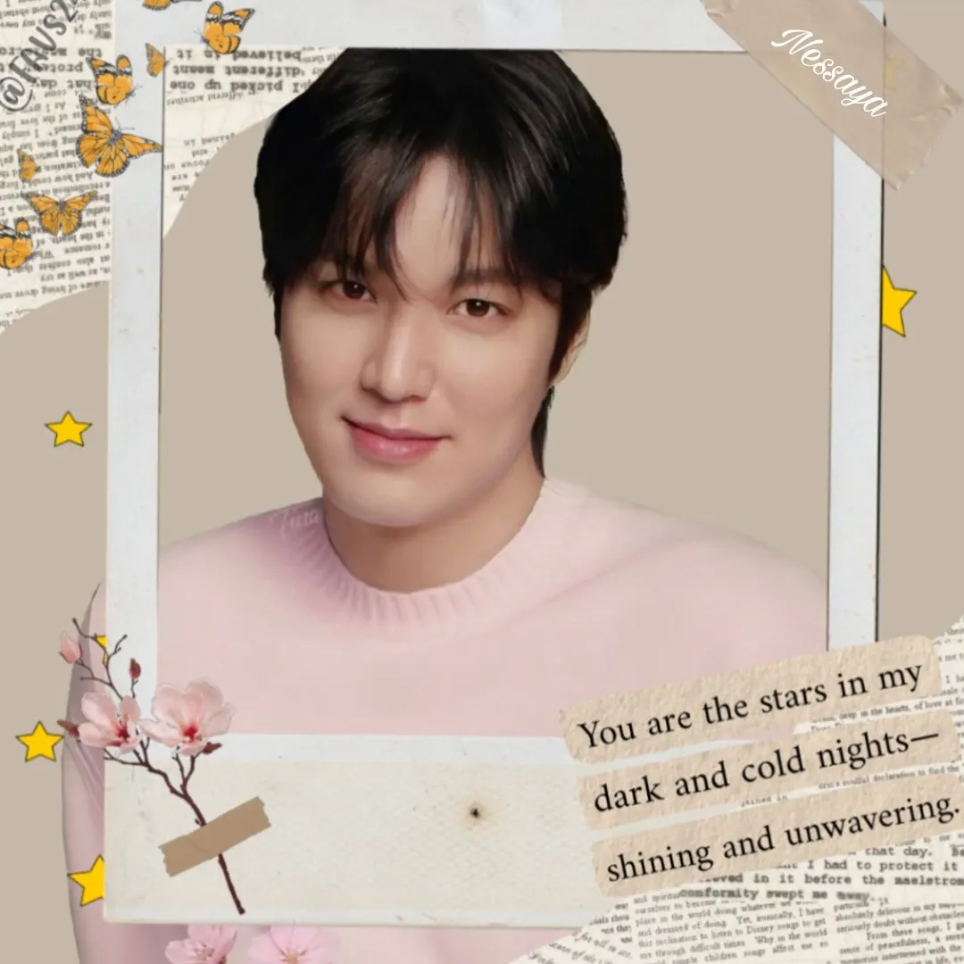 Recent activity shot of Lee Minho