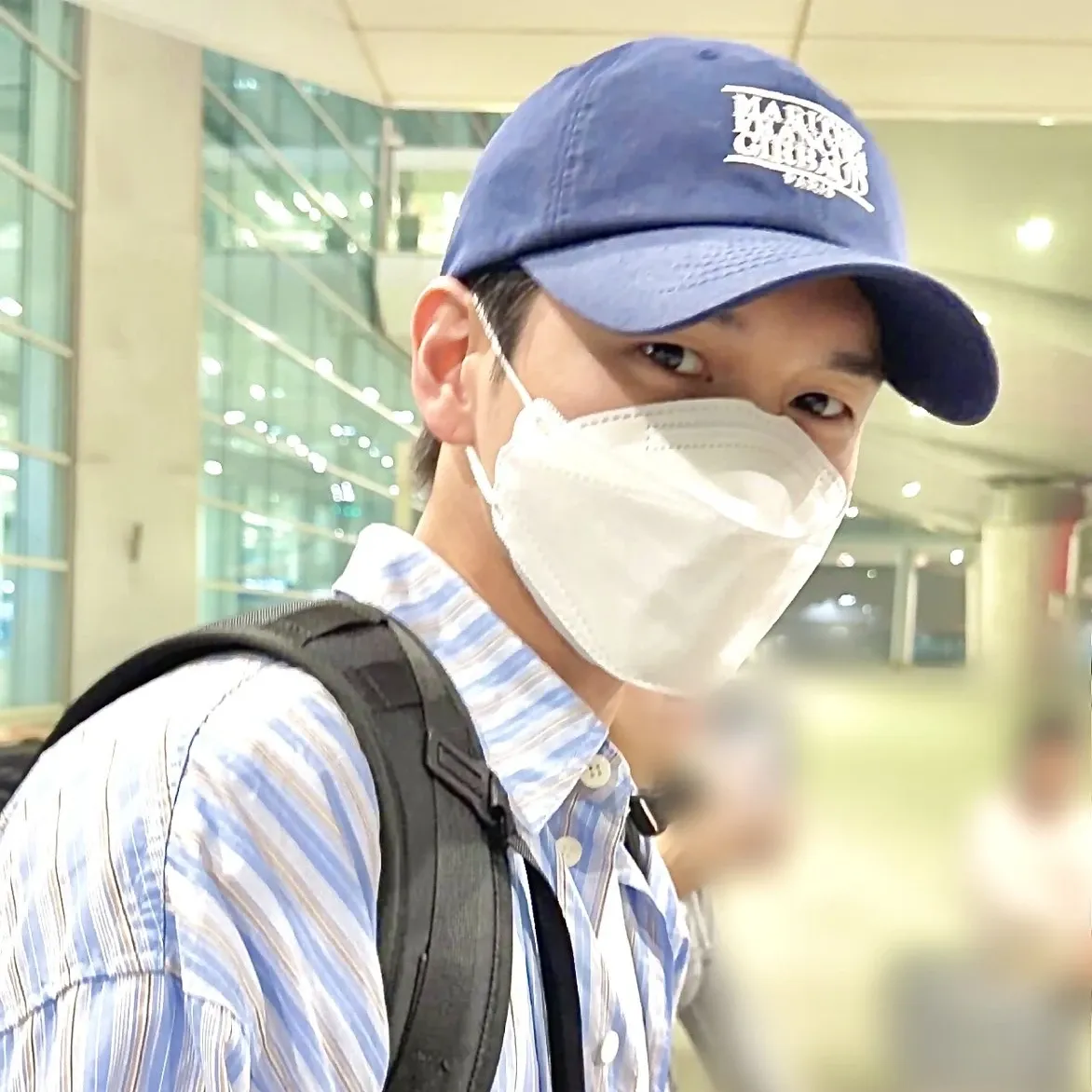 A moment captured by a fan of Ong Seongwu