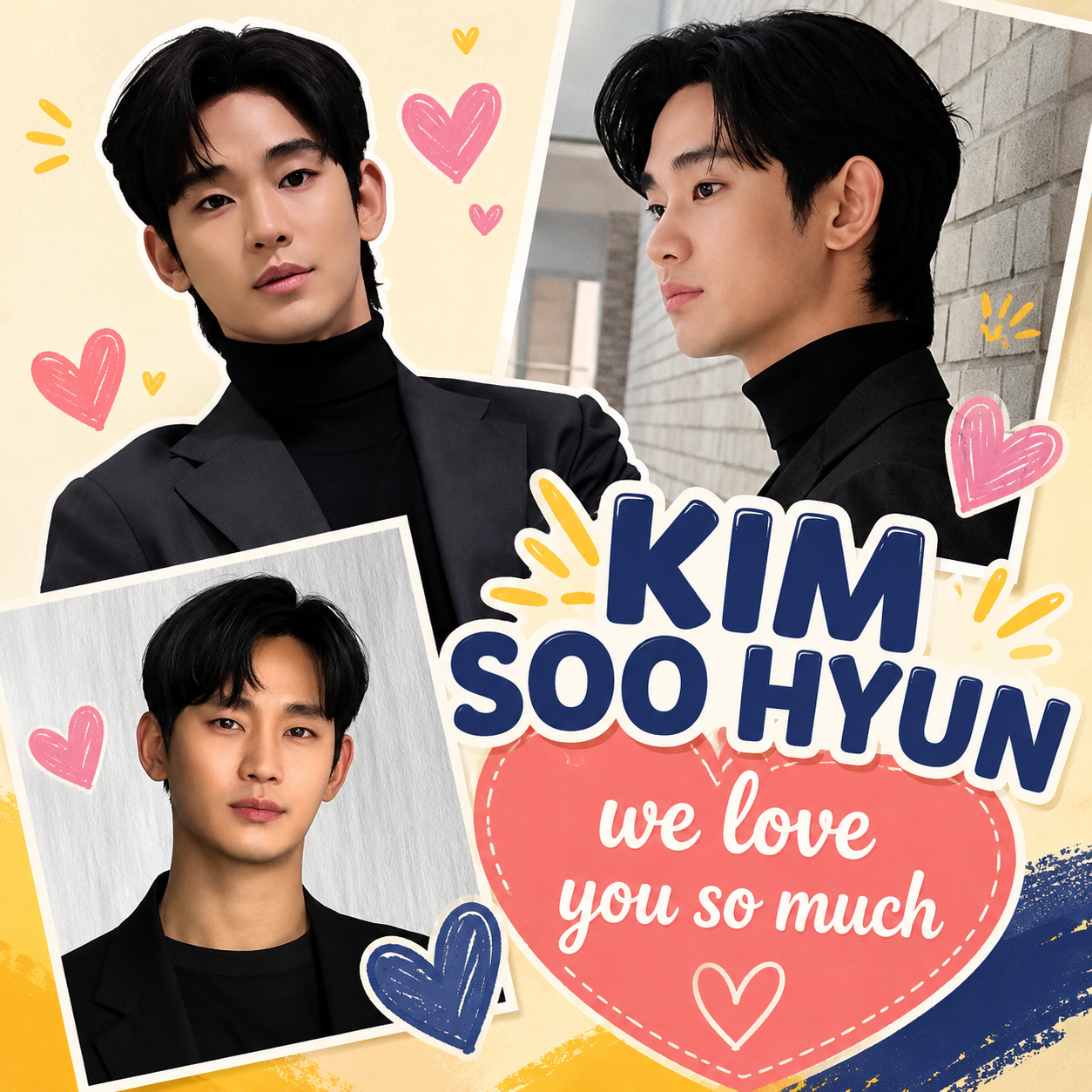 Recent activity shot of Kim Soohyun
