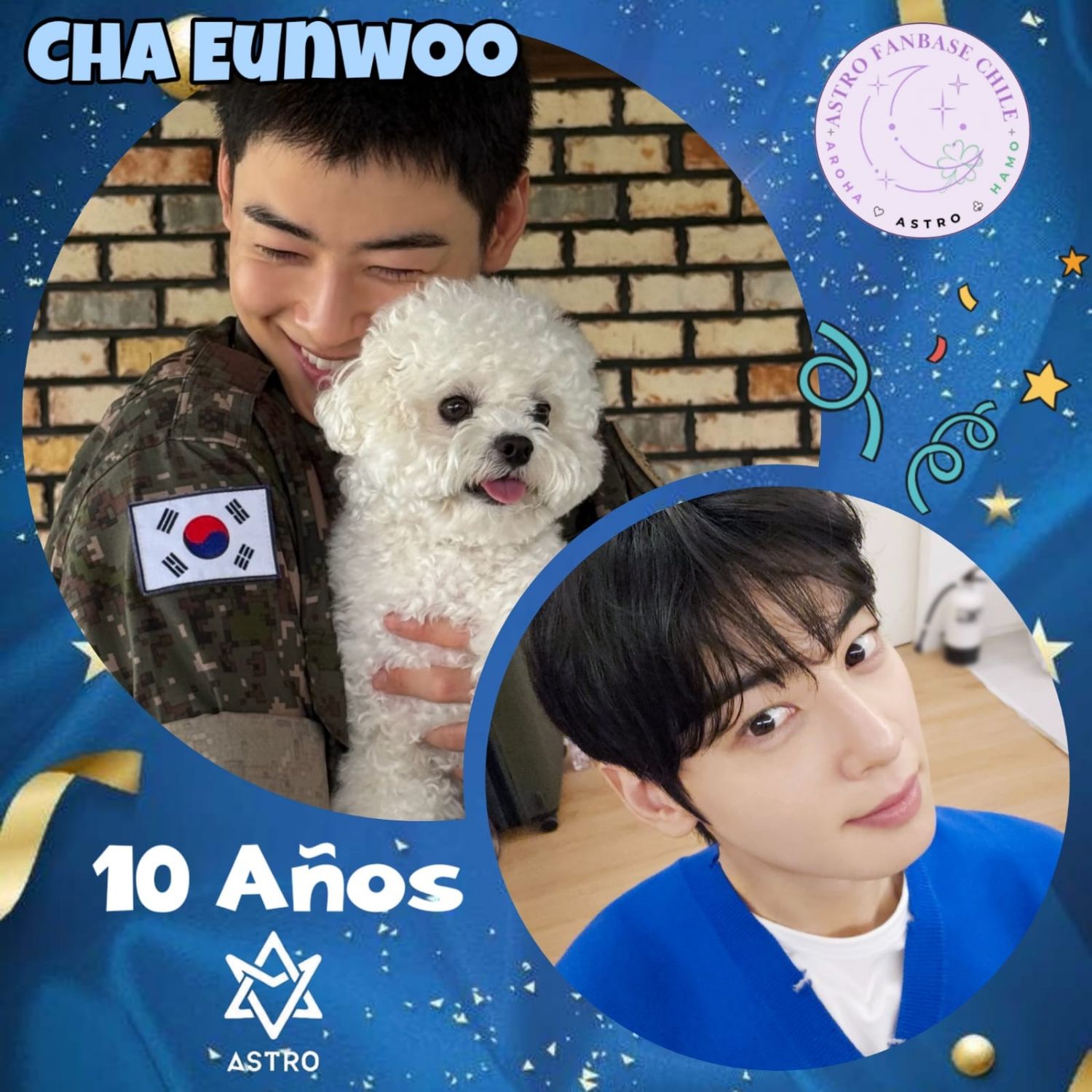 Recent activity shot of Cha Eunwoo