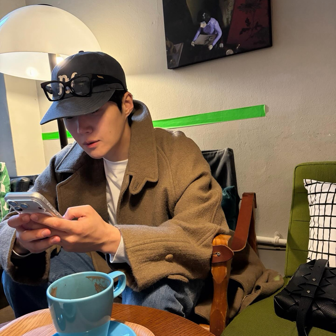 A moment captured by a fan of Kim Seonho