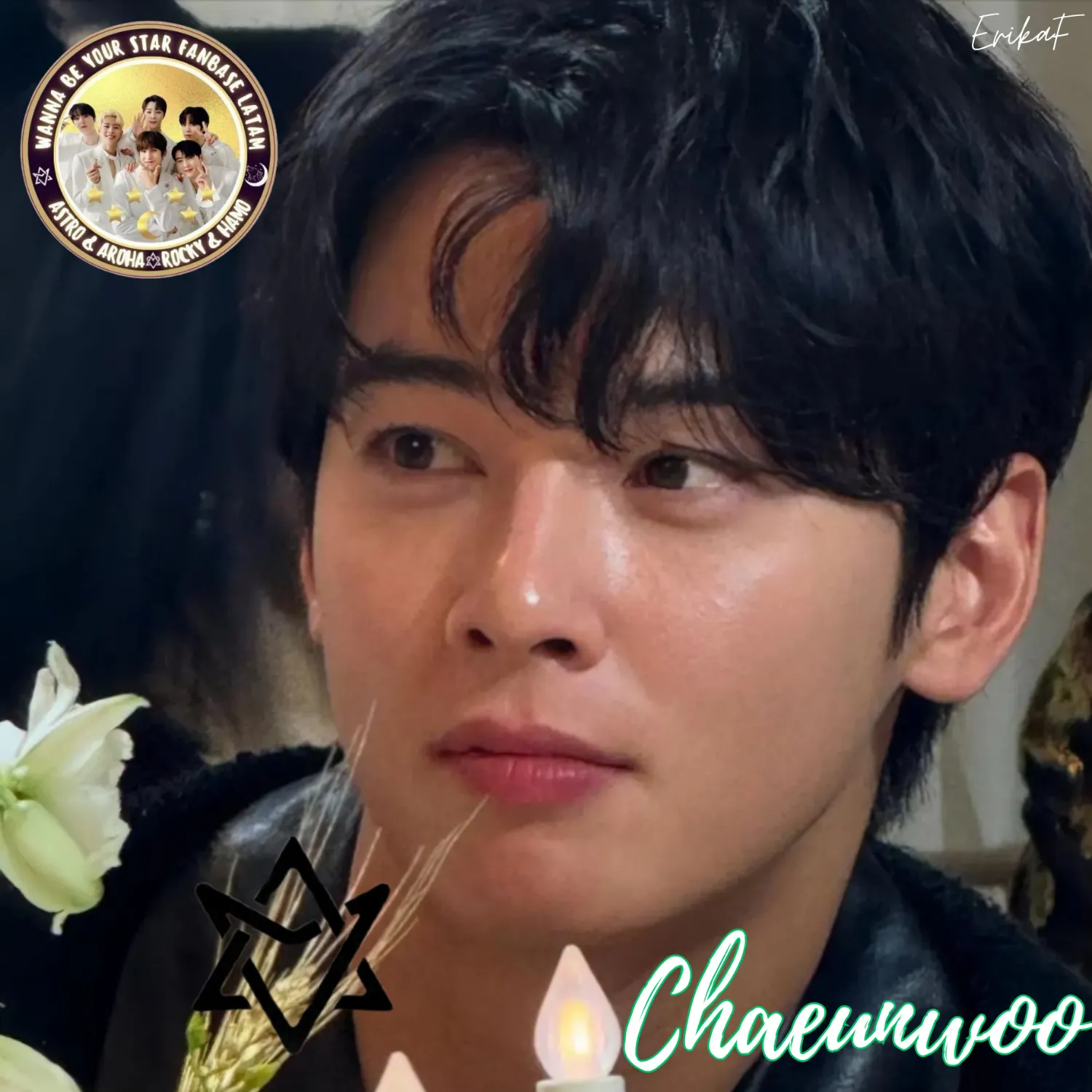 Behind-the-scenes cut of Cha Eunwoo