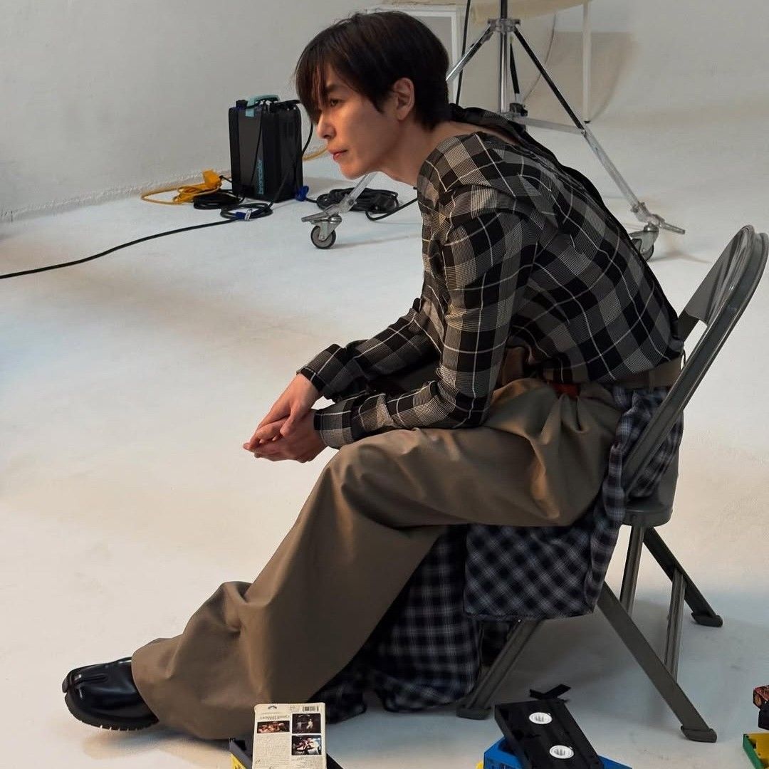 A moment captured by a fan of Kim Jaewook