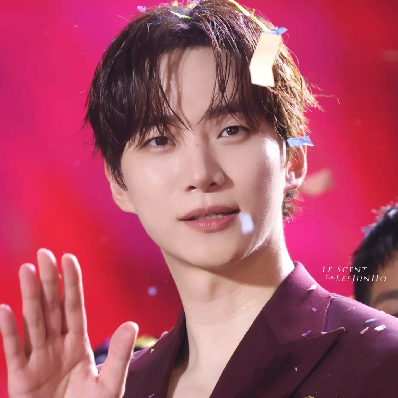 Momen yang diabadikan oleh penggemar Lee Junho