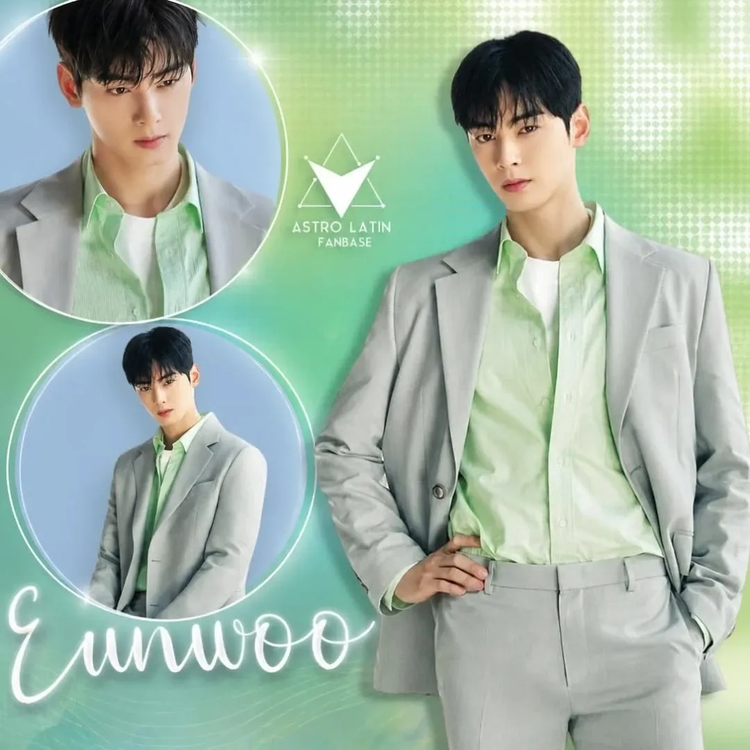 A moment captured by a fan of Cha Eunwoo