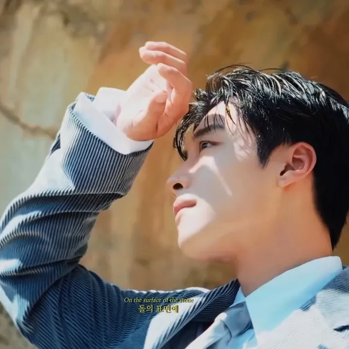 A moment captured by a fan of Woo Dohwan