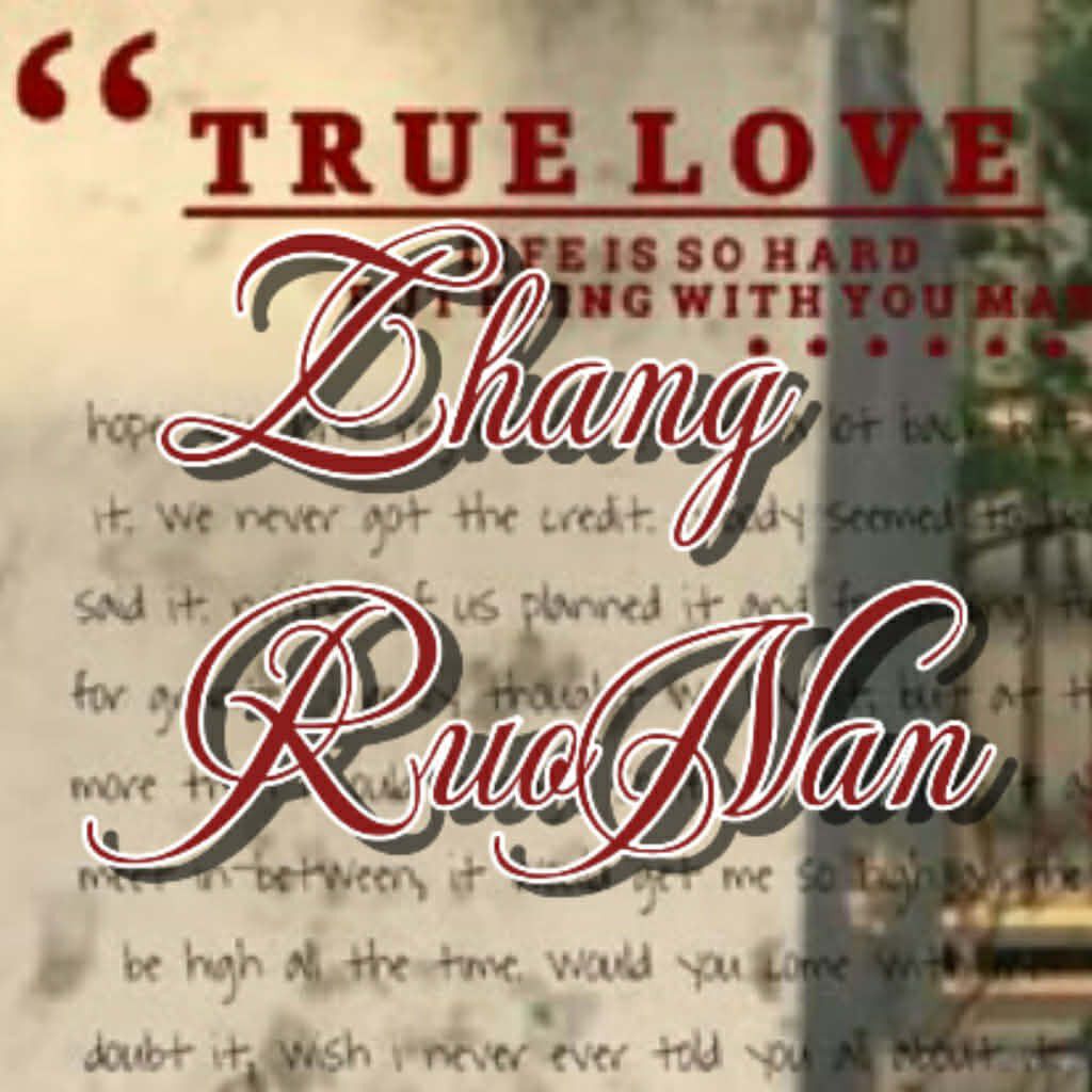 A moment captured by a fan of Zhang Ruonan