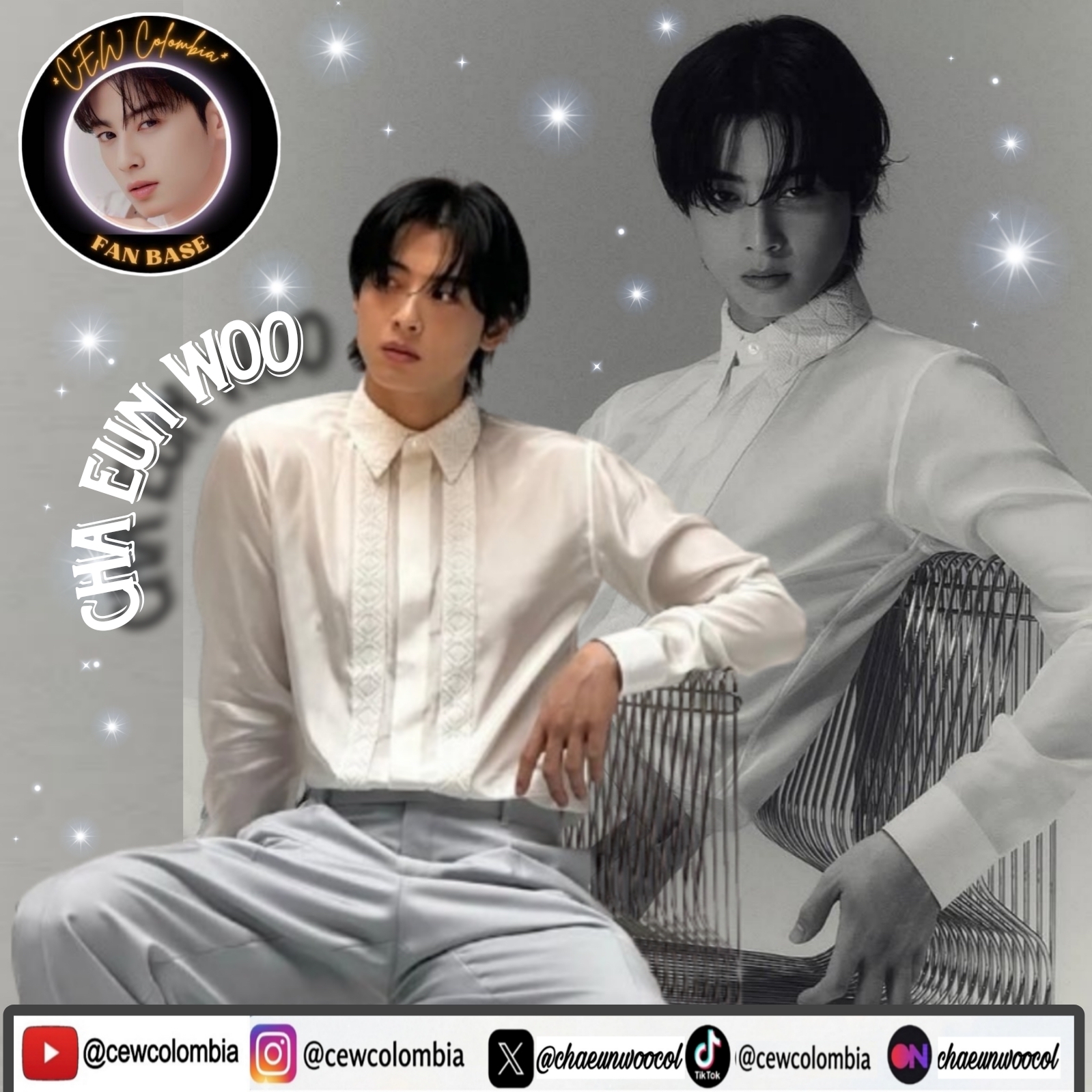 Behind-the-scenes cut of Cha Eunwoo