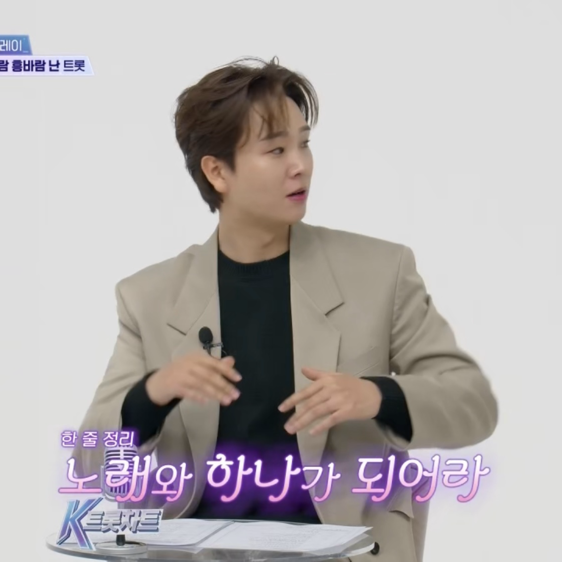 Recent activity shot of Song Minjun