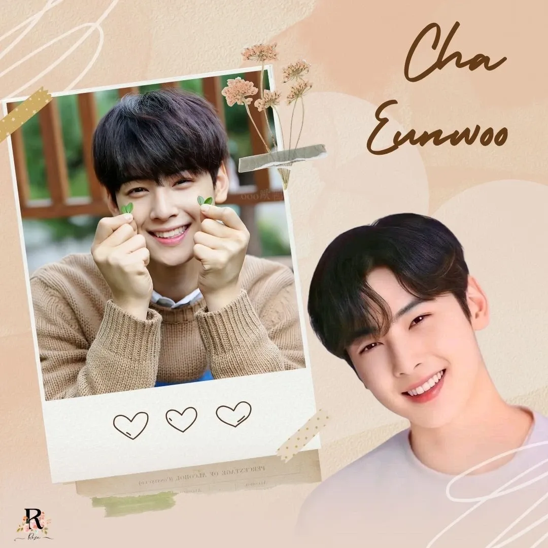 Behind-the-scenes cut of Cha Eunwoo