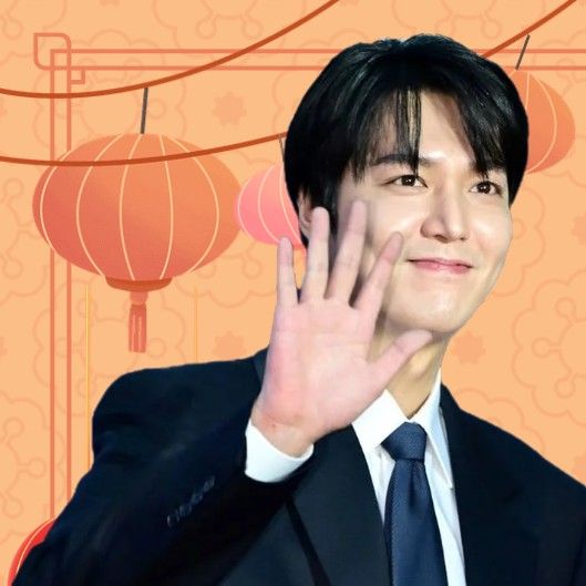 粉丝拍下的李敏镐瞬间