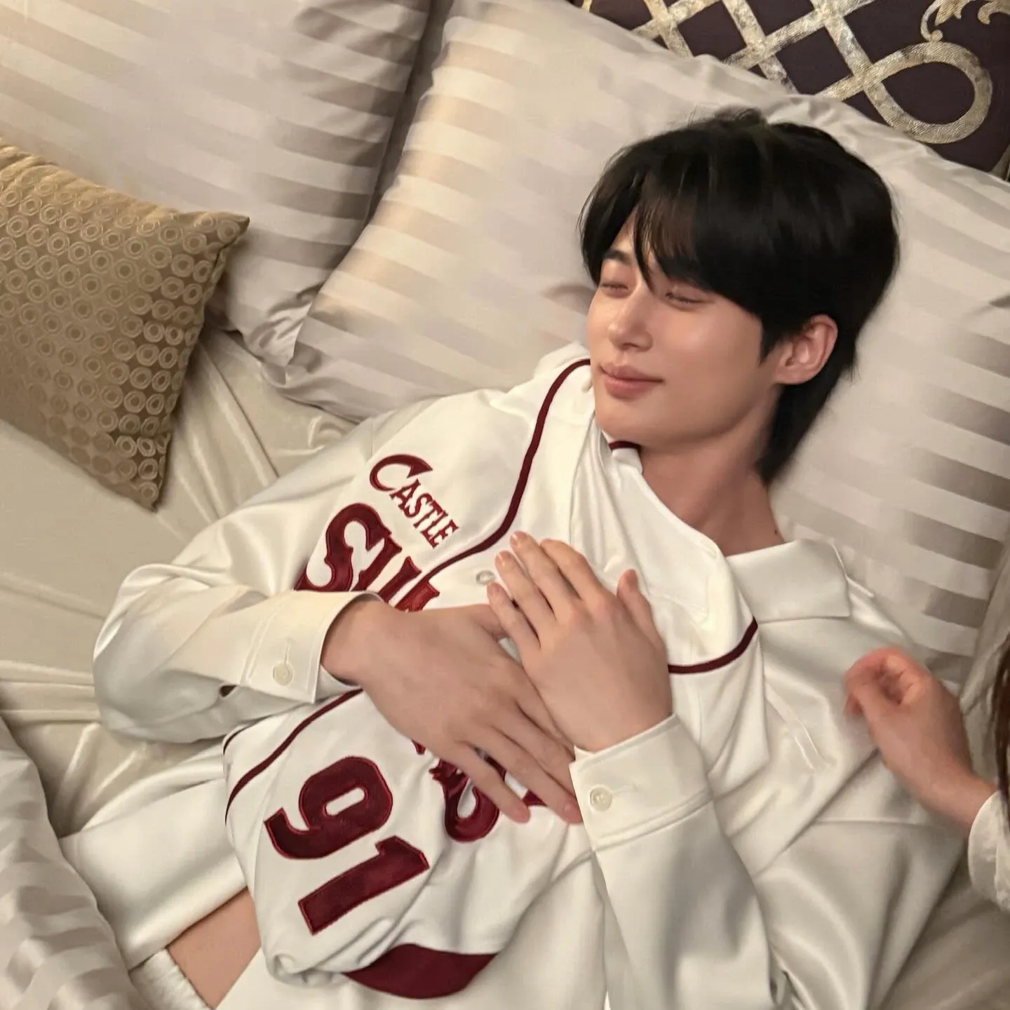 Recent activity shot of Byeon Wooseok