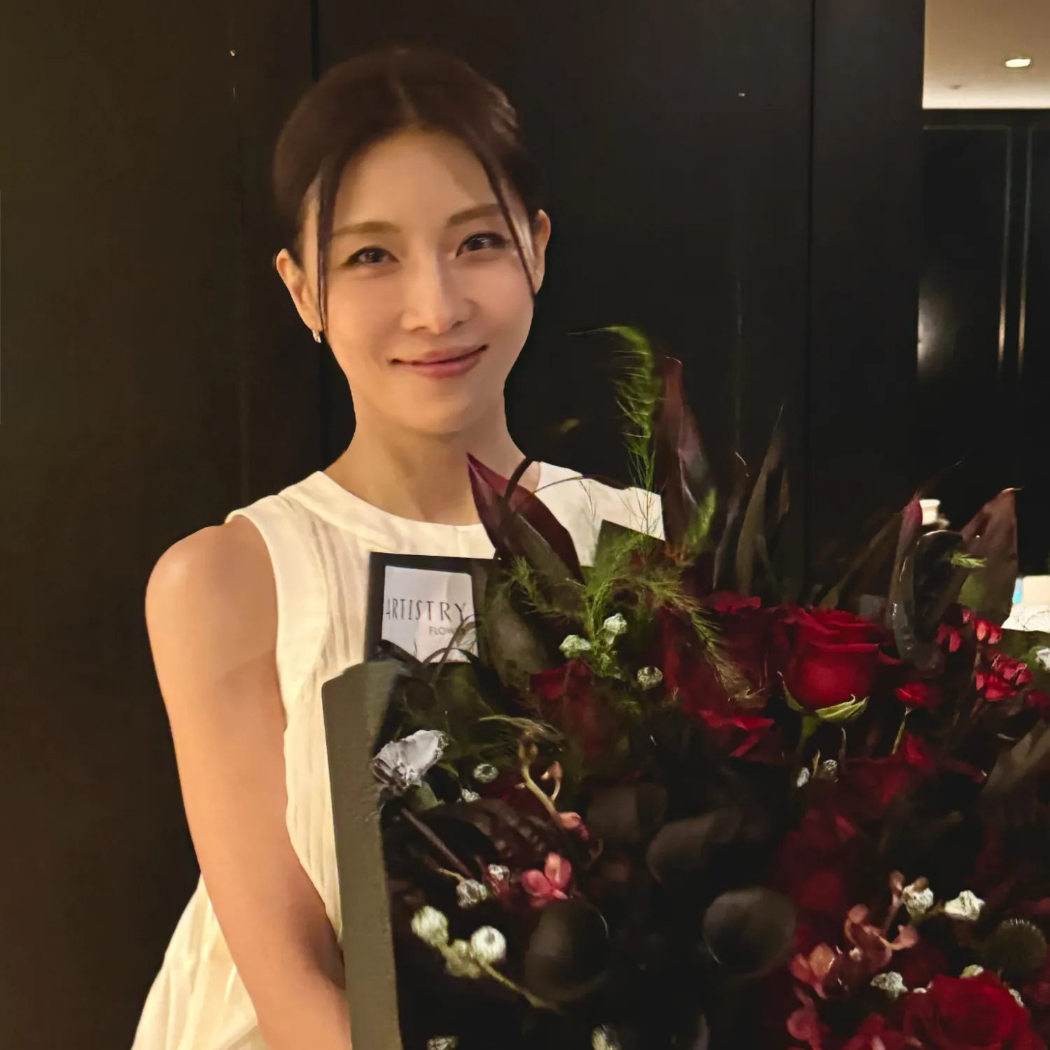 A moment captured by a fan of Ha Jiwon