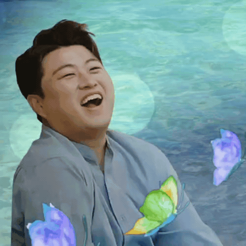 A moment captured by a fan of Kim Hojoong