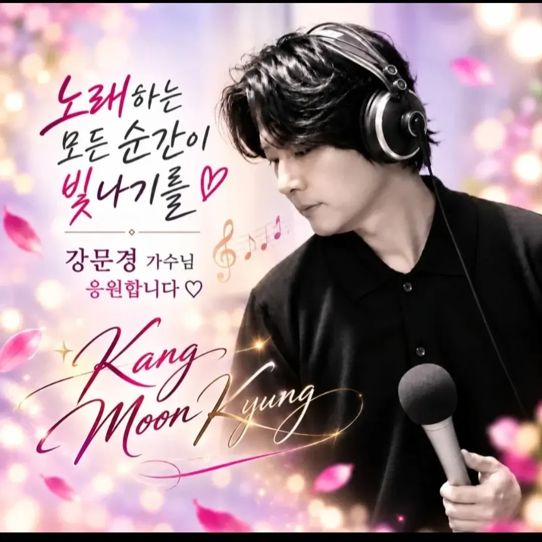 Behind-the-scenes cut of Kang Moonkyung